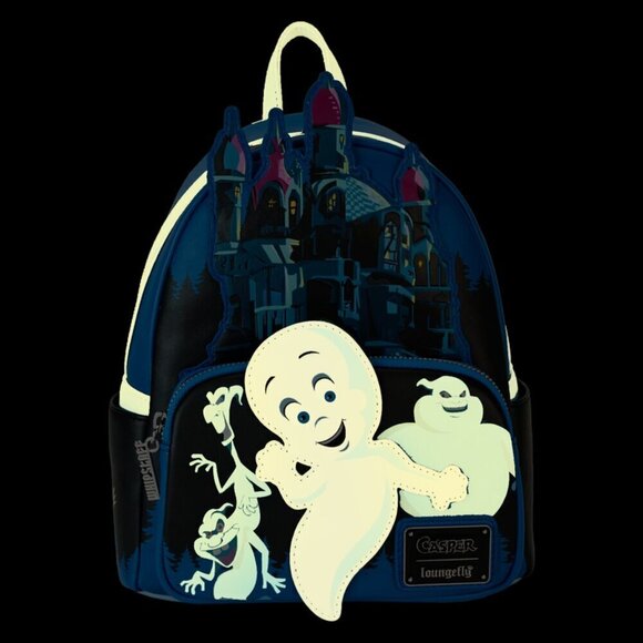 Casper the Friendly Ghost Glow Mini Backpack / BRAND NEW - Picture 3 of 15